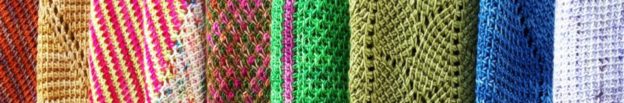 Crochet tunisien en couleurs