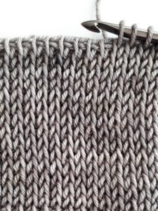 Tunisian knit stitch