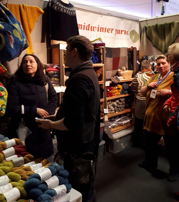 Midwinter yarns au EdinYarnFest