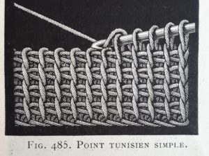 Point tunisien simple, Thérèse de Dillmont