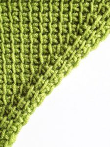 Increase with reverse and simple stitches