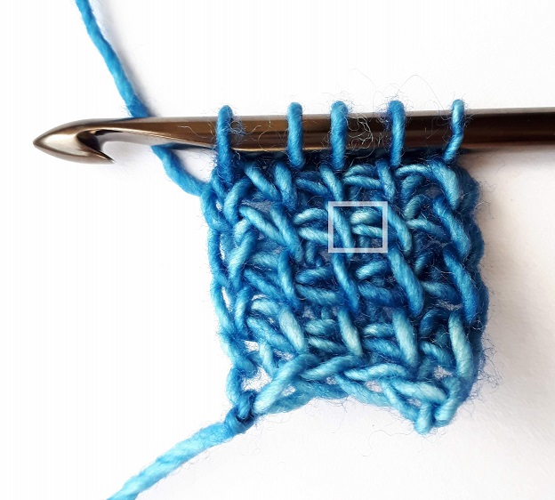 1 Tunisian simple stitch