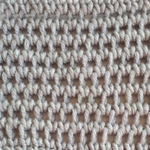 Extended Tunisian full stitch