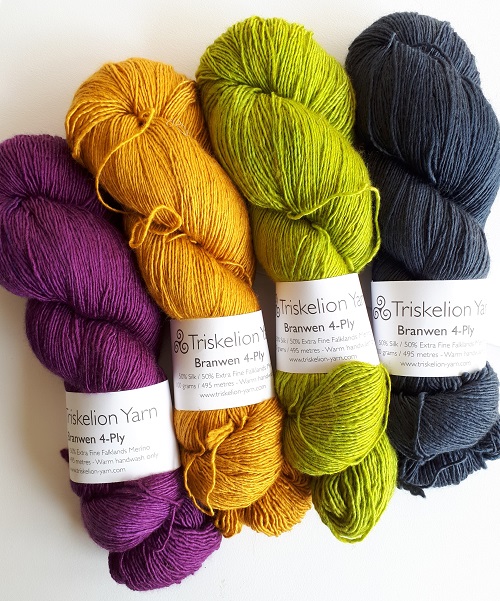 Triskelion Yarn, Branwen 4-Ply